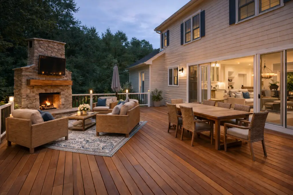 deck - wood deck versus composite