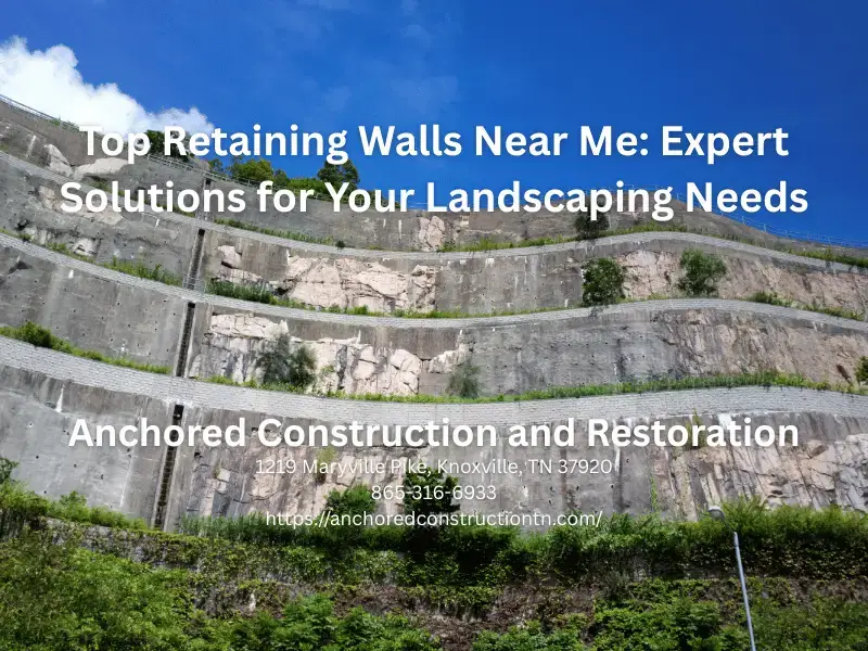 retaining walls contractor near me