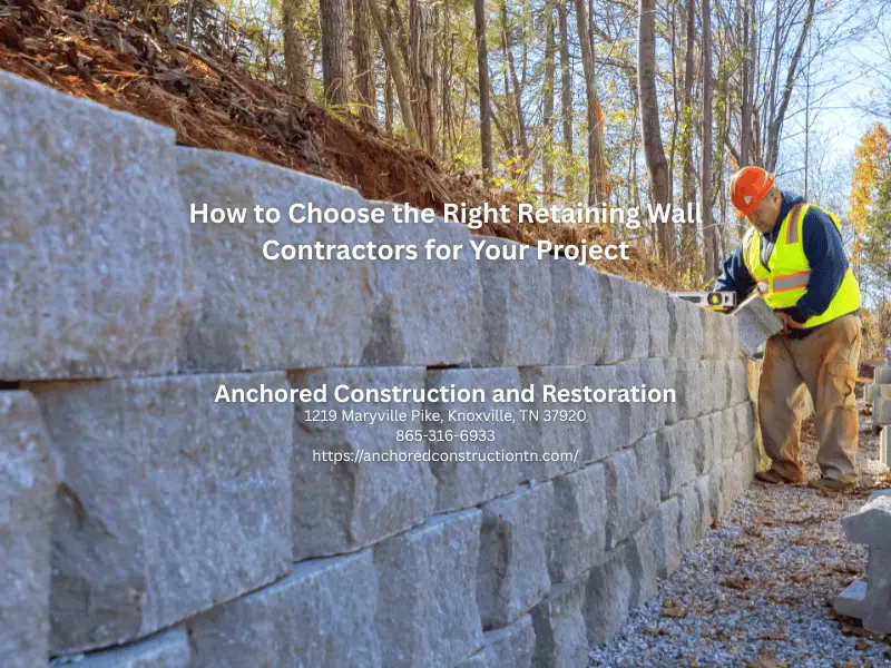retaining wall company
