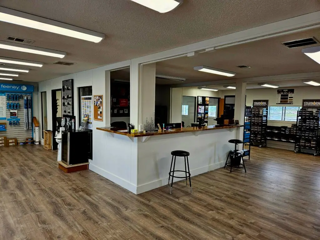 deck store showroom renovation remodel