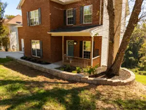 Anchored Construction concrete driveway and retaining wall - Geo Retaining wall contractor