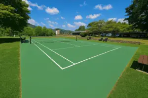 tennis and pickleball courts