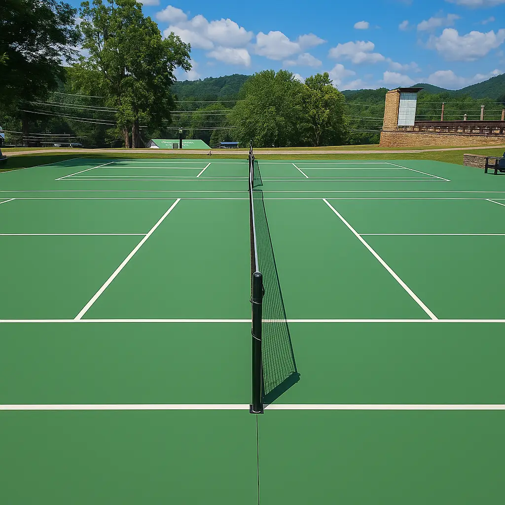 tennis and pickleball courts