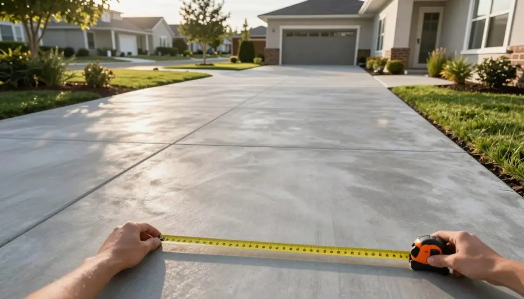 concrete driveway cost - how thick is concrete driveway