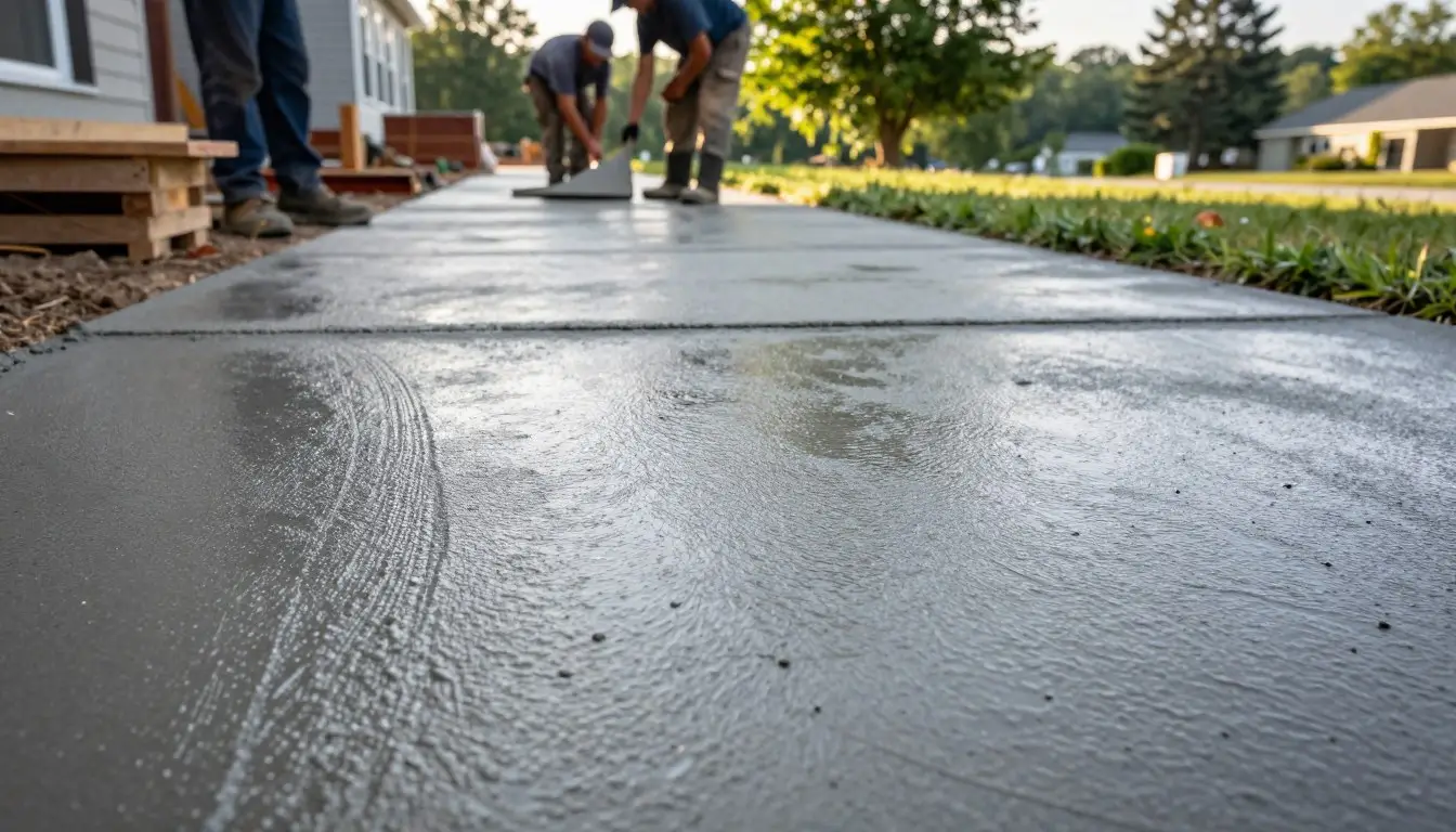 concrete for sidewalk