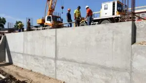 concrete retaining wall - Geo Retaining wall contractor