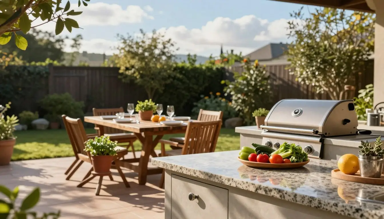 how to build outdoor kitchen