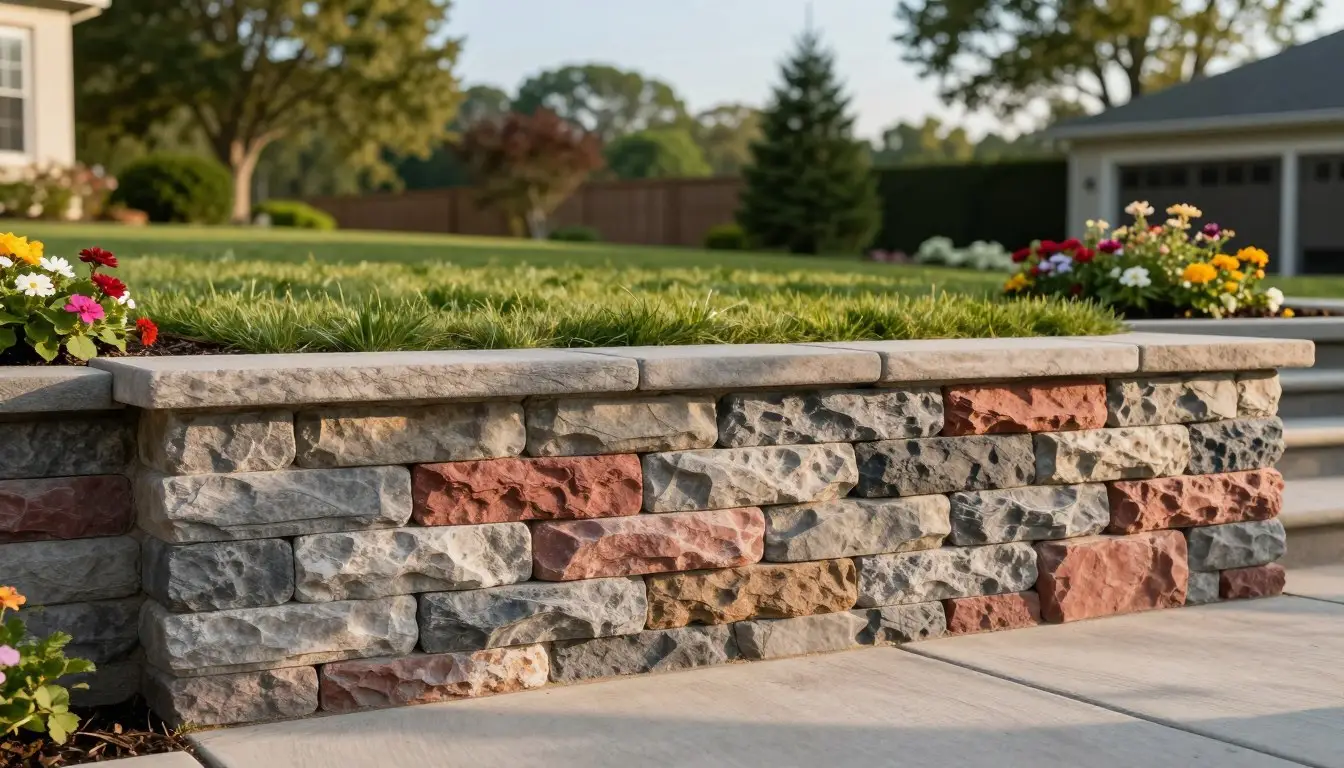 paver retaining wall