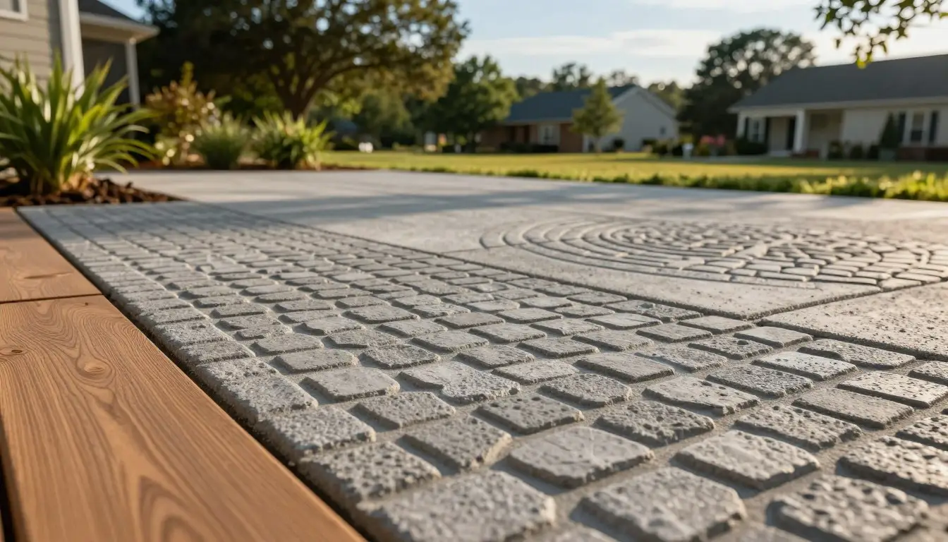 stamped concrete patterns