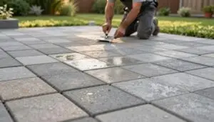 how to concrete paving