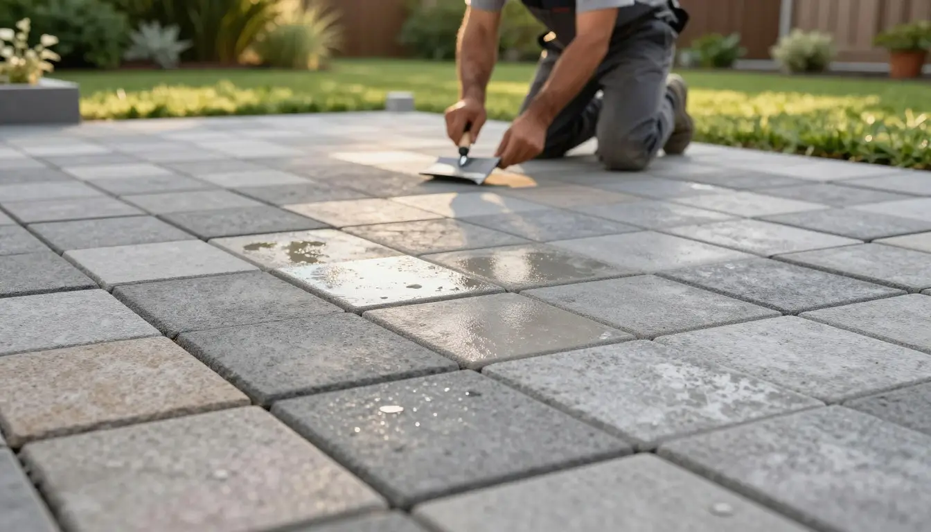 how to concrete paving