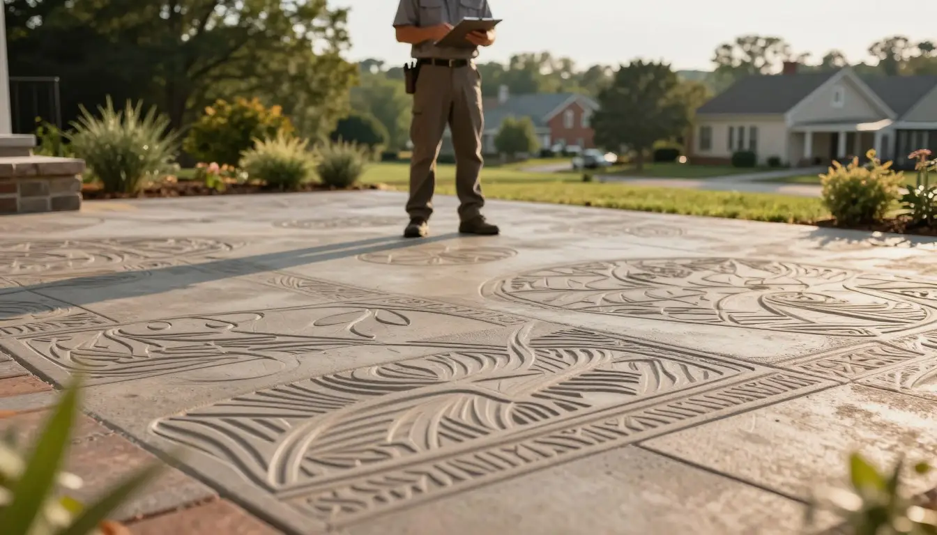 stamped concrete services