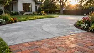 concrete or pavers for driveway