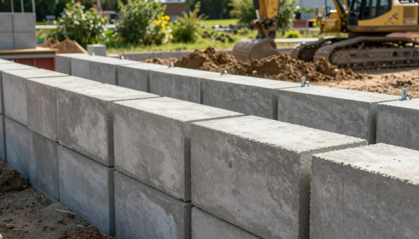 how to lay retaining wall blocks