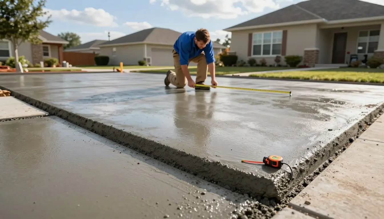 how long for concrete driveway to cure