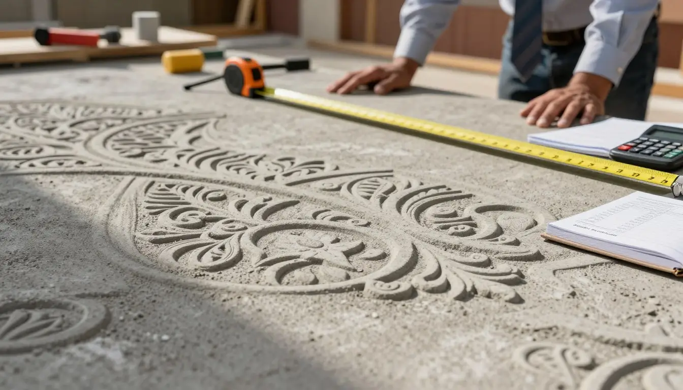 how much is stamped concrete per square foot